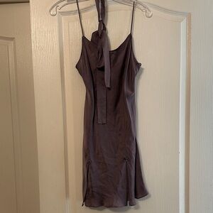 Vintage Lingerie LaSenza silk dress Elegant Purple Women's medium